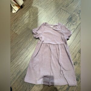 Hayden Lavender Ribbed Casual Dress